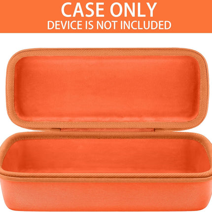 Orange Hard Shell Protective Storage Case for Outdoor Bluetooth Speaker