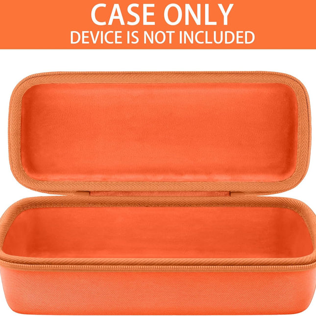 Orange Hard Shell Protective Storage Case for Outdoor Bluetooth Speaker
