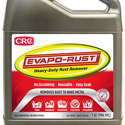 Heavy-Duty Rust Remover, Reusable Acid-Free Water-Based Solution, 32 oz