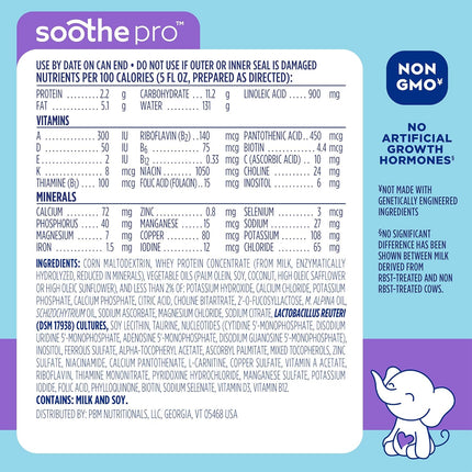 Soothe Pro Baby Formula Powder for Sensitive Tummies, 30.6 oz