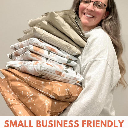 SourceToHome FuenteACasa Poly Mailers 14.5x19-25 Pack Biodegradable Shipping Bags — Home & Lifestyle