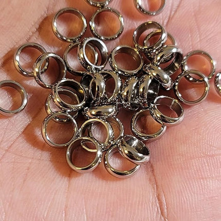 SourceToHome FuenteACasa Bead It Wear It Love It 10 Stainless Steel Hair Beads — Home & Lifestyle
