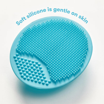 DermaFrida SkinSoother Baby Bath Brush for Dry Skin and Cradle Cap, 1 Pack