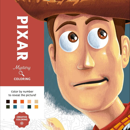 Mystery Coloring: Animated Film Color by Number Book