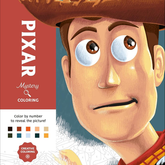 Mystery Coloring: Animated Film Color by Number Book