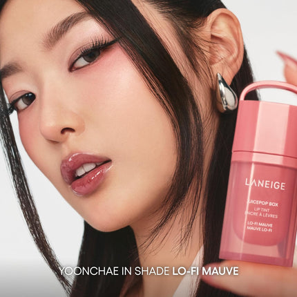 JuicePop Box Korean Lip Tint in Lo-Fi Mauve