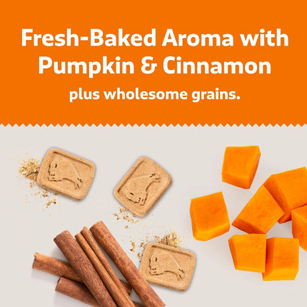 Pumpkin & Cinnamon Crunchy Oven-Baked Dog Biscuits, 16 oz