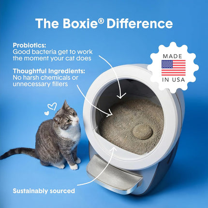 PawHaven RefugioPata BoxiePro Bot Probiotic Cat Litter for Automatic Litter Boxes — Pet Supplies