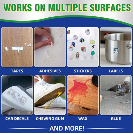 4.06 Oz Adhesive Remover with Plastic Razor Blade Scraper