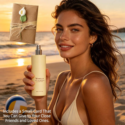 GlowEssence EsenciaLuz Vanilla on the Hair and Body Mist, Beach Fragrance Spray — Beauty & Self-Care