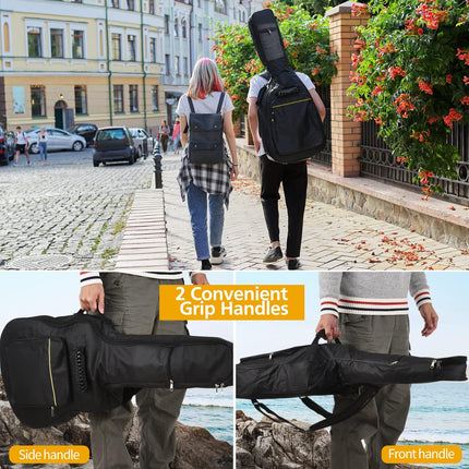 SourceToHome FuenteACasa Mdvora Guitar Bags - 1/2/3 Pack Gig Bags, 38-41 Inch Electric & Acoustic — Home & Lifestyle