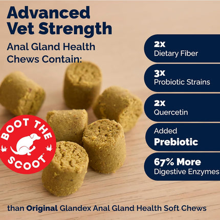 Anal Gland Health Soft Chew Treats with Pumpkin