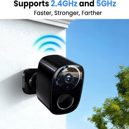 2026 Enhanced 2K UHD Wireless Outdoor Security Camera
