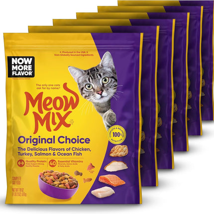 Original Choice Dry Cat Food, 18 Ounce (Pack of 6) — Pet Supplies