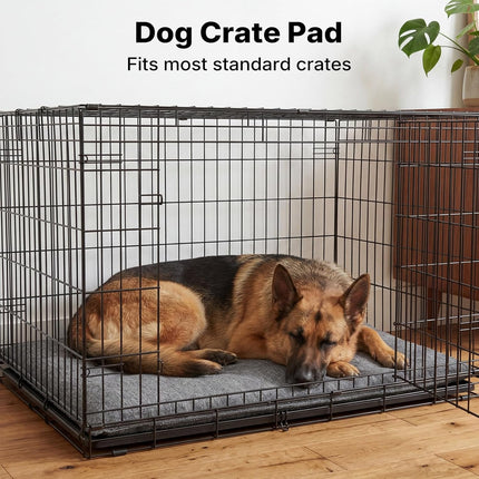 Chew-Resistant Dog Crate Pad and Bed Mat