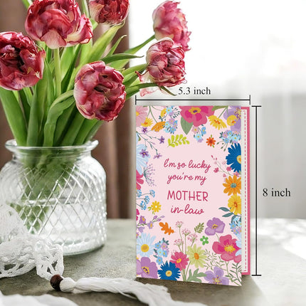 Heartfelt Mother-in-Law Mother's Day Thank You Card
