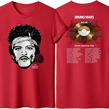 SourceToHome FuenteACasa North America Romantic Tour 2026 Tshirt, RNB Fans Graphic Shirt — Home & Lifestyle