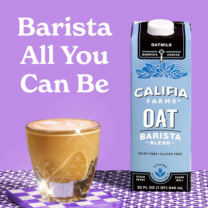 HomeChef ChefDelHogar Califia Farms - Oat Barista Blend Oat Milk — Kitchen & Home