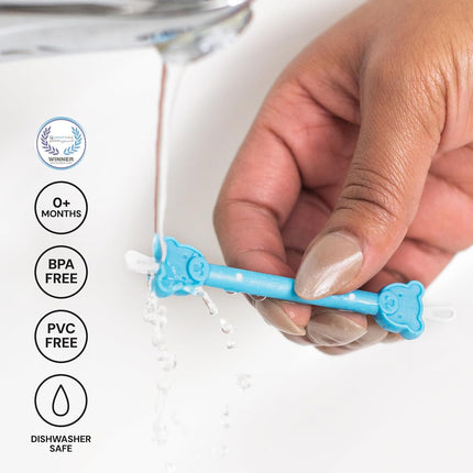 Dual-Ended Baby Nose Cleaner & Ear Wax Removal Tool