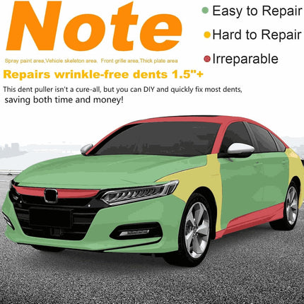 Car Dent Removal Tool Kit - dent removal demo