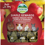 Oxbow Simple Rewards Apple Banana Treats, Timothy Hay Guinea Pig & Bunny Treats — Pet Supplies