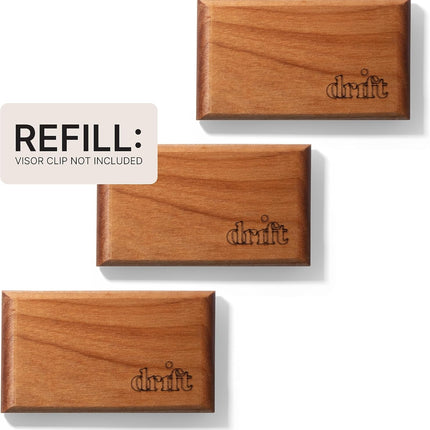 Drift Car Wood Air Freshener 3 Pack Refill