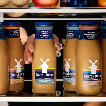 Vanilla Caramel Iced Latte, 12-Pack of 13.7 Fl Oz Bottles