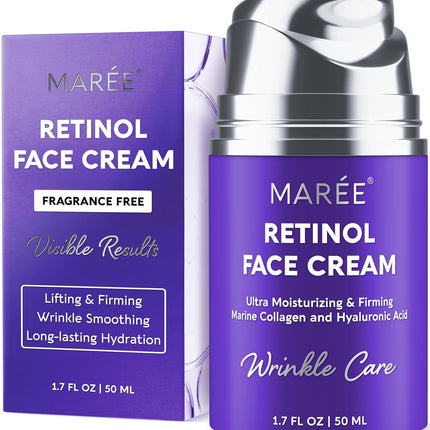 Retinol DD Face Moisturizer with Collagen & Hyaluronic Acid