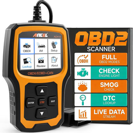 Enhanced OBD2 Scanner and Vehicle Code Reader for 1996+ OBDII Cars