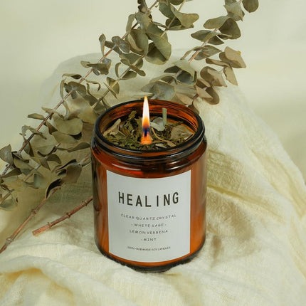 Healing Energy Candle for Soothing Aromatherapy