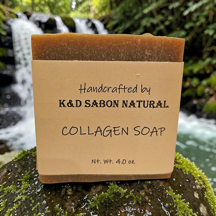 GlowEssence EsenciaLuz K&D Collagen Soap with Licorice - Natural Exfoliating Skincare Soap — Beauty & Self-Care