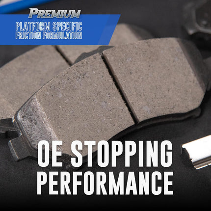 Premium Ceramic Front Brake Pads SBC1363
