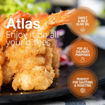 Atlas 1 LT Cold Press Extra Virgin Olive Oil with Polyphenol Rich from Morocco