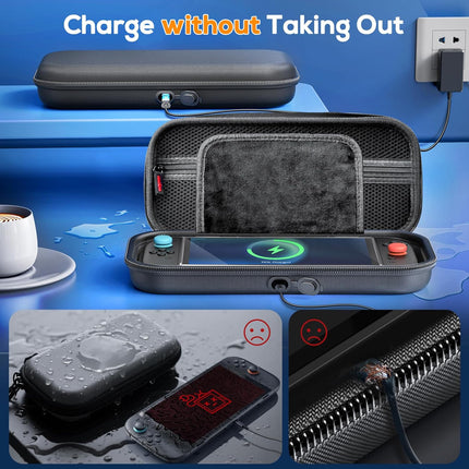 Handheld Console Carrying Case with Charge Inside