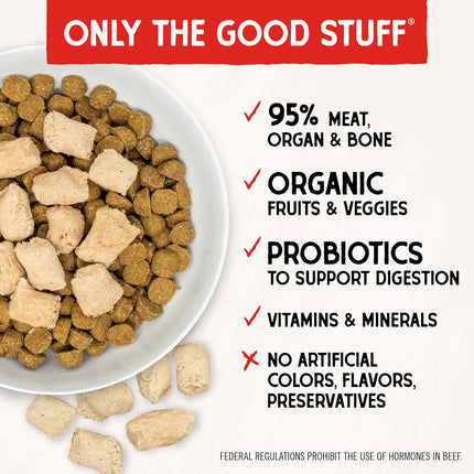 PawHaven RefugioPata Stella & Chewy's Freeze-Dried Raw Beef Meal Mixers- Dog Food Topper and Mixer — Pet Supplies