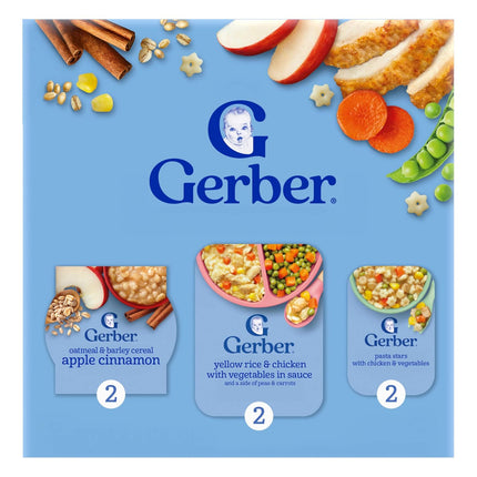 Toddler Food Variety 6 Pack, All Day Favorites
