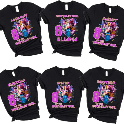 Custom Name K-Pop Birthday T-Shirt for Kids and Toddlers