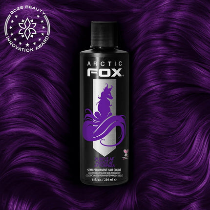 Purple Semi-Permanent Hair Dye - Vegan, Cruelty-Free, Ammonia-Free, Conditioning - 8 Fl Oz