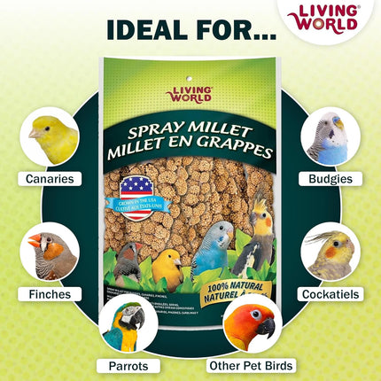 Millet Spray for Birds, 3.5 Oz