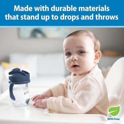 Brown's Milestones Baby's First Straw Cup, Training Cup with Weighted — Beauty & Self-Care