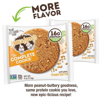 Peanut Butter Protein Cookies, 4 oz, Pack of 12