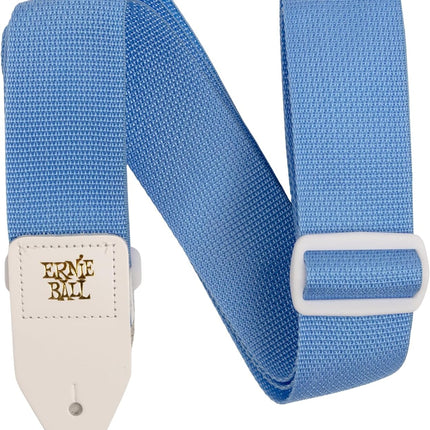 Black Polypropylene Guitar Strap, Adjustable 41-72 in.