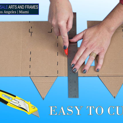 16x20 Corrugated Cardboard Sheets, 50 Pack