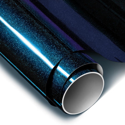 Gloss Cosmic Blue Dry Apply PPF Vinyl Car Wrap Roll - 1 ft x 5 ft