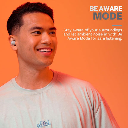 Go Air Pop+ True Wireless Bluetooth Earbuds with Microphone, Dual Connect, EQ3 Sound, Mint Green