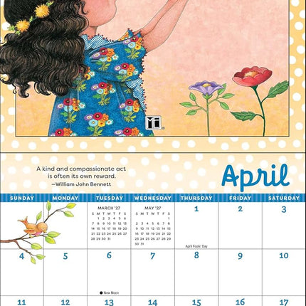 Mary Engelbreit's Kindness is Magic 2027 Mini Wall Calendar