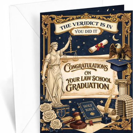 2026 Law School Graduation Card