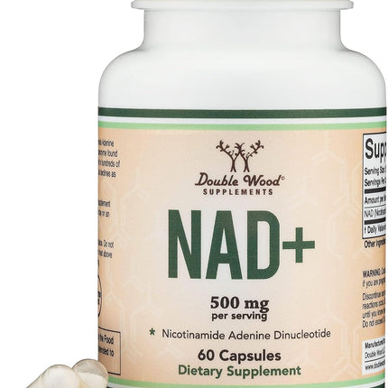 NAD+ 500mg Pure Anti-Aging Cell Support — 30 Day S