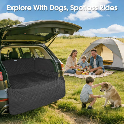 SUV Cargo Liner for Dogs - Heavy-Duty Waterproof 900D Oxford Pet Cargo Protector