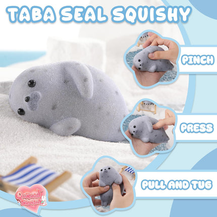 Taba Seal Silicone Squishy Stress Relief Toy